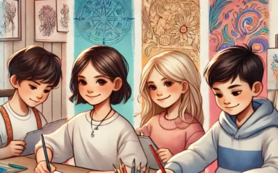 التعلم من خلال الرسم وفق البوصلة الشخصية – كيف يعبر كل طفل عن نفسه؟